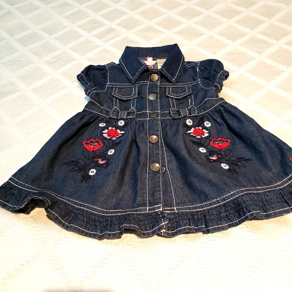 GUESS baby denim dress.